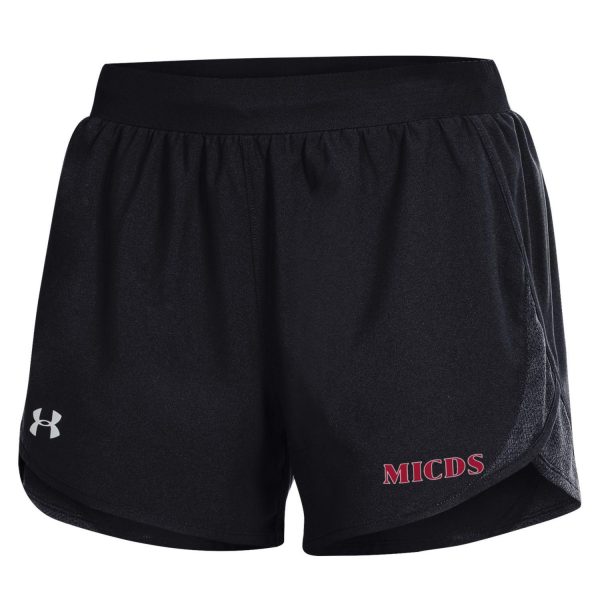 Under Armour Women’s Fly By Shorts, Black