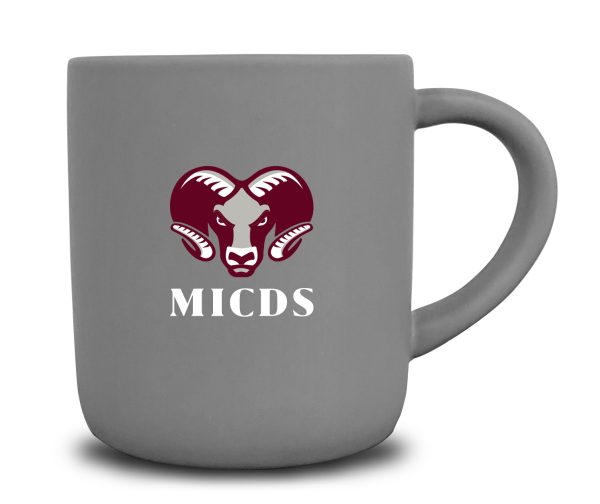 Ceramic 20oz. Mug, Gray