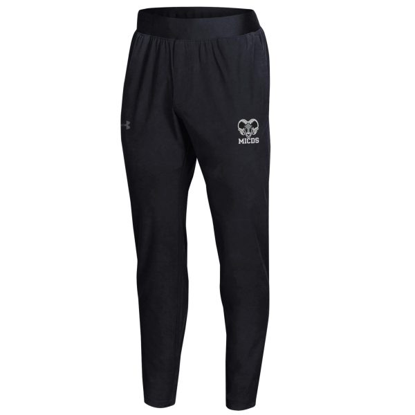 Under Armour Mens Stretch Woven Pant, Black