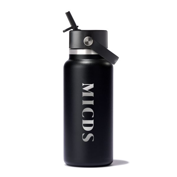 Hydro Flask Widemouth Flex Straw, 32oz. Black